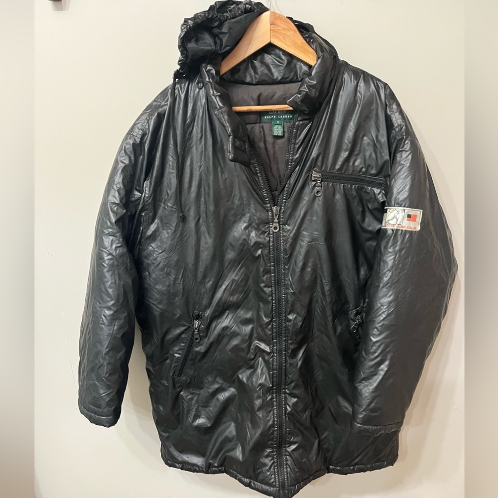 Lauren Ski Ralph Lauren Puffer Quilted Hooded Full Zip Snow Jacket size small